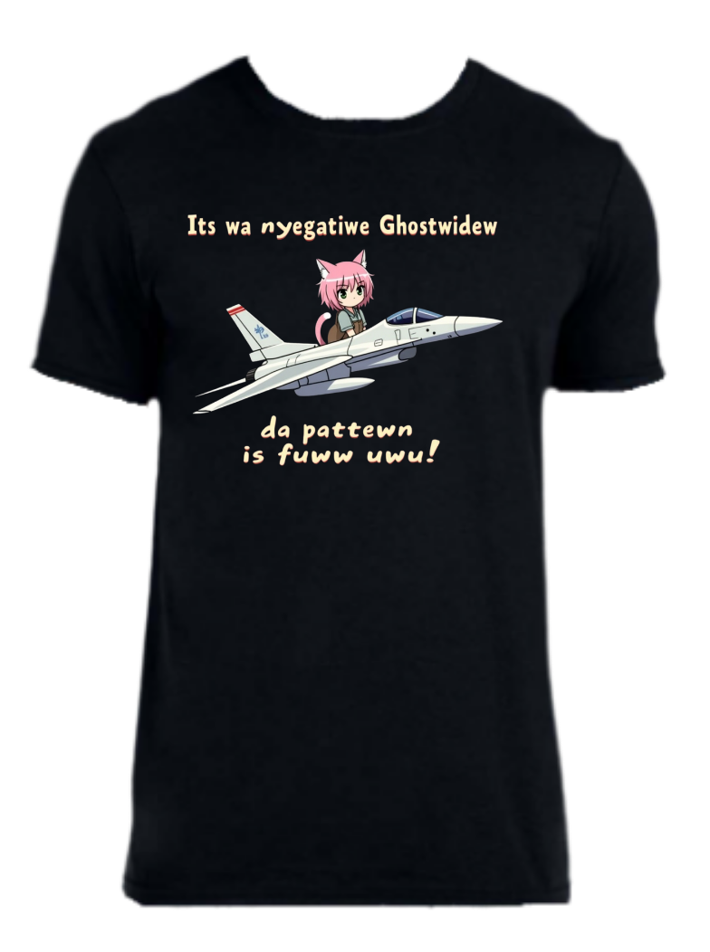 Ghostrider UwU Jet Pilot Tee
